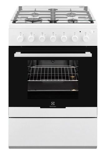 Плита газовая Electrolux EKG96118CW, Белый