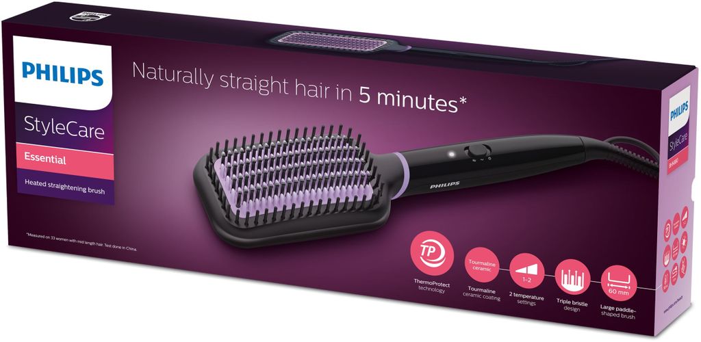 Щетка-выпрямитель PHILIPS StyleCare Essential BHH880/00, arzon