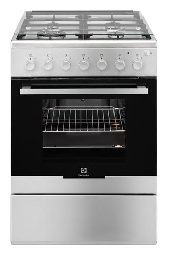 Плита газовая Electrolux EKG96118CX, Stainless steel