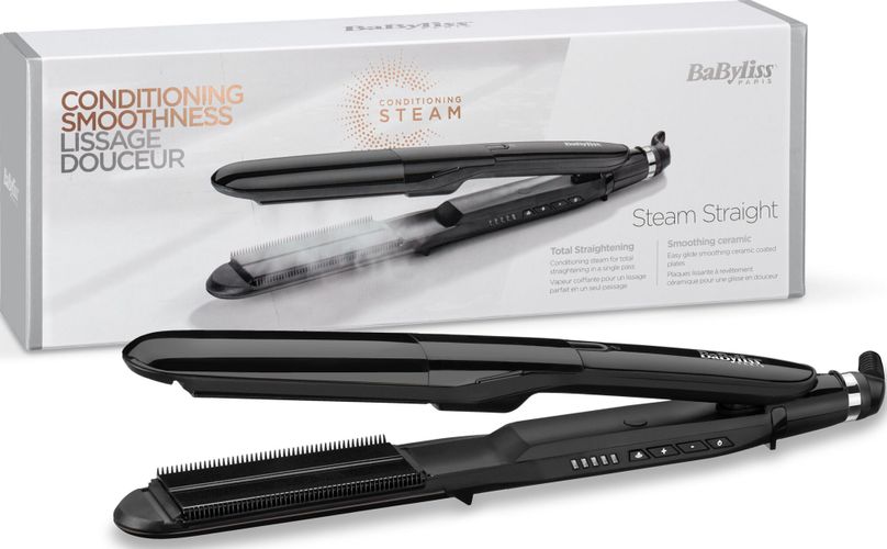 Выпрямитель для волос Babyliss Steam Straight ST492E, фото