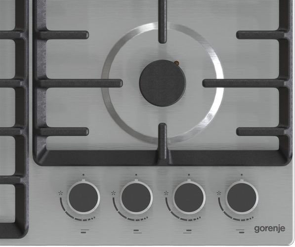 Варочная поверхность газовая GORENJE G642ABX, Нержавеющая сталь, фото № 4