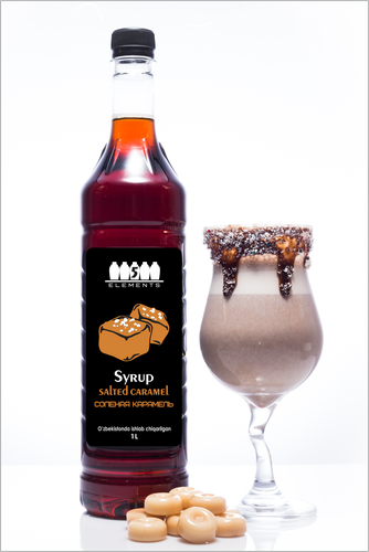 5Elements Salted Caramel siropi 1L