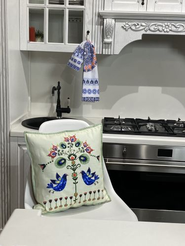 Подушка с вышивкой Lali Home 52