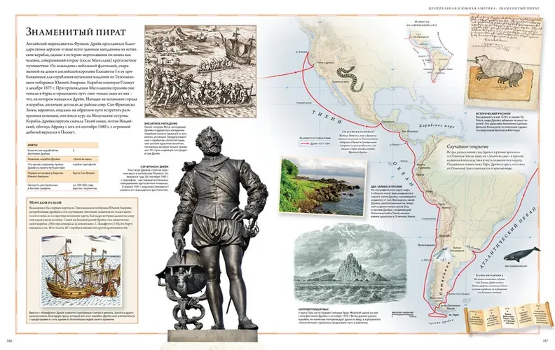 Geografik kashfiyotlar tasvirlangan atlas, в Узбекистане