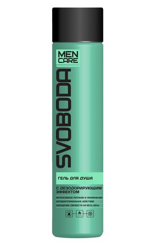 Гель для душа "SVOBODA MEN CARE" с дезодор.эффектом