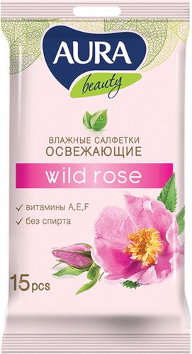 AURA Влажные салфетки для интимной гигиены BEAUTY