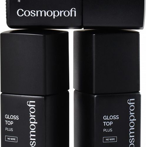 Yopishqoq qatlamsiz top, Gloss Top PLUS, 12 ml