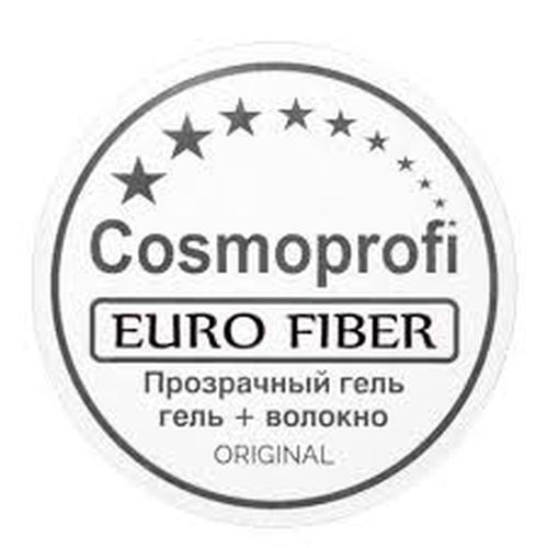 Гель со стекловолокном Cosmoprofi Euro Fiber, 15 гр