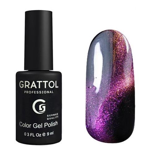 Гель-лак GRATTOL Cat Eye, №-03, 9 мл