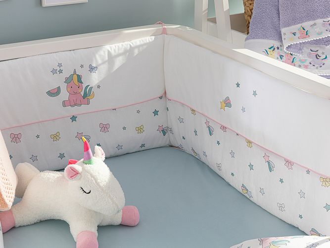 Mini Unicorn Защита для детской кровати