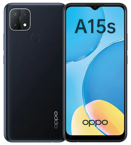 Smartfon OPPO A15s, Black, 64/4 GB