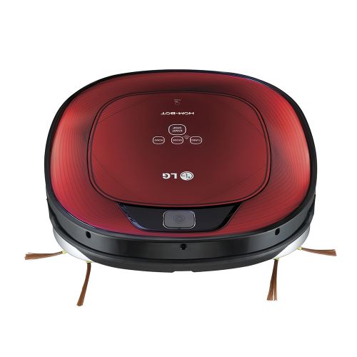 Робот пылесос LG VRF6570LVM, красный, foto
