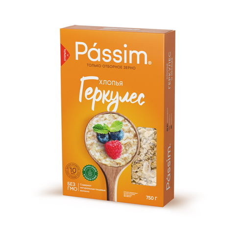 Хлопья Passim Геркулес