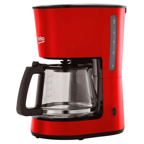 Кофеварка капельная на 10 чашек Beko CFM4350R (красная)