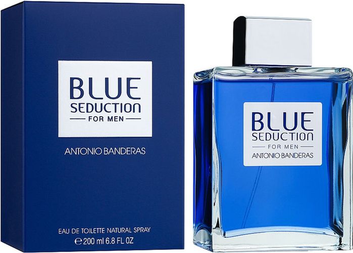 Туалетная вода для мужчин BLUE SEDUCTION FOR MEN от ANTONIO BANDERAS