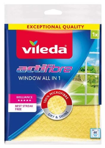 Салфетка Vileda АКТИФАЙБР для мытья окон