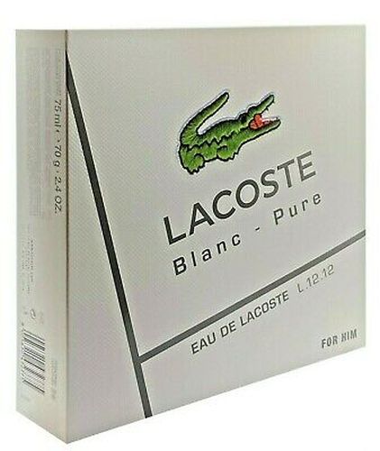 Мужской дезодорант L.12.12 BLANC PURE DEODORANT от LACOSTE