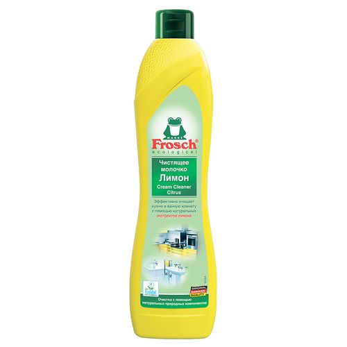 Чистящее молочко для кухни и ванной Lemon Cream Cleaner