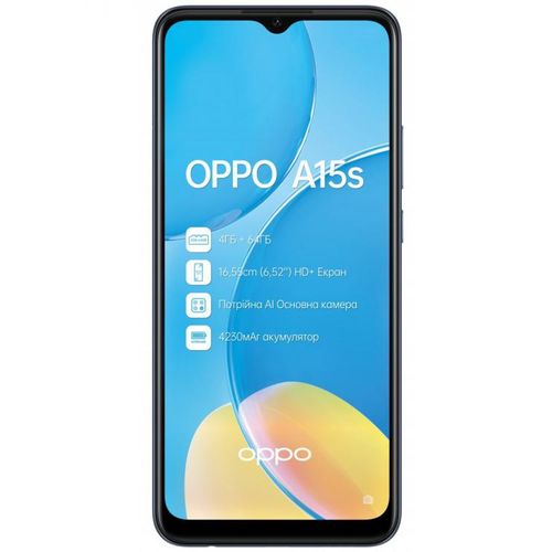 Смартфон OPPO A15s, Black, 64/4 GB, фото № 4