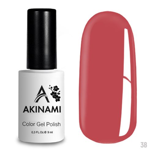 Гель-лак Akinami Color Gel Polish Coral Pink