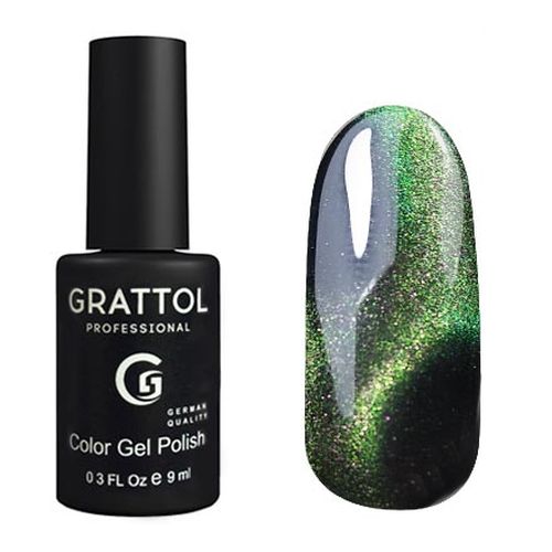 Гель-лак Grattol Color Gel Polish 9D Cat Eye 01