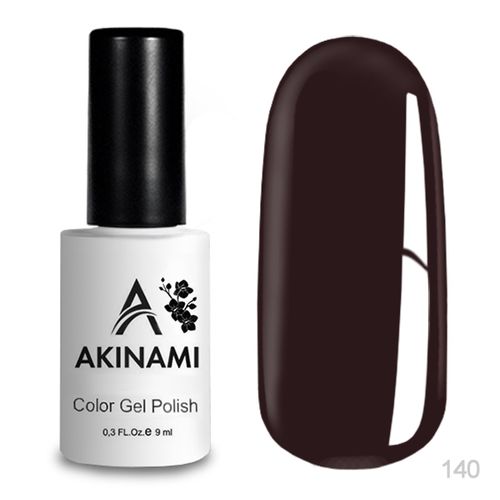 Gel-lak Akinami Color Gel Polish Dark Burgundy