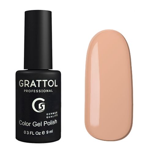 Гель-лак Grattol Color Gel Polish, №-078 Light Peach, 9 мл