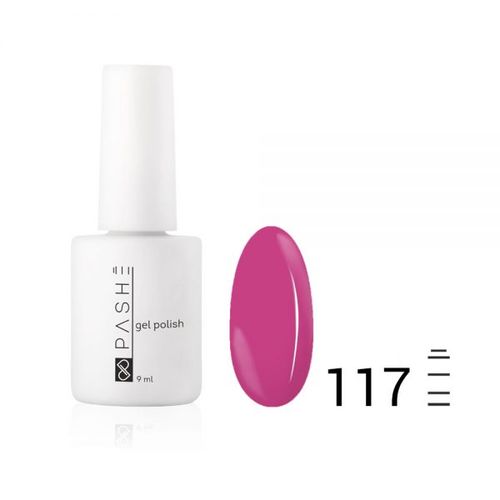 Цветной гель-лак PASHE №117 – Розовое фламбе
