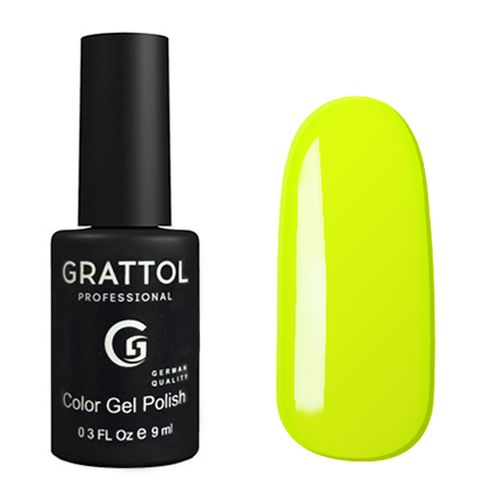 Гель-лак Grattol Color Gel Polish Lemon,№ 036, 9 мл