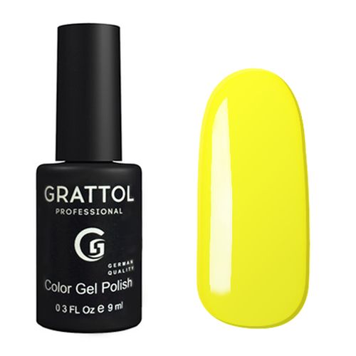 Gel-lak Grattol Color Gel Polish Yellow