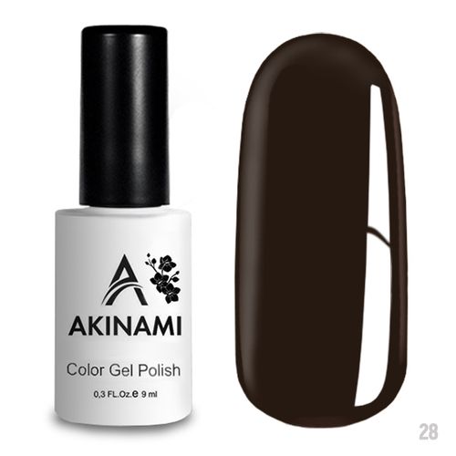 Gel-lak Akinami Color Gel Polish Coffe