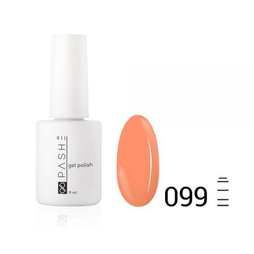 Rangli gel-lak PASHE №099 – Neonli mandarin