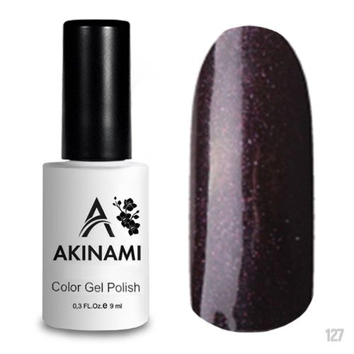 Гель-лак Akinami Color Gel Polish Black Brown