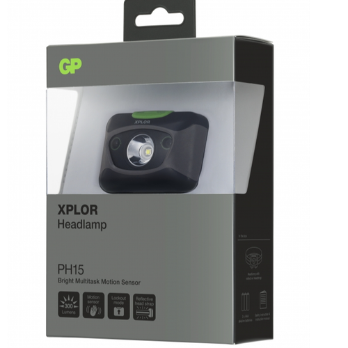 Фонарик GP Xplor Headlamp PH15