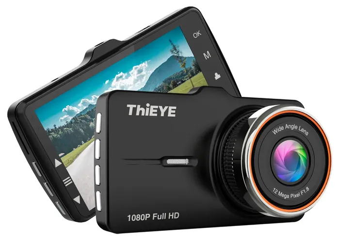Видеорегистратор ThiEYE с камерой заднего вида Carbox 5R Dash Cam Real 1080P FullHD, фото № 4
