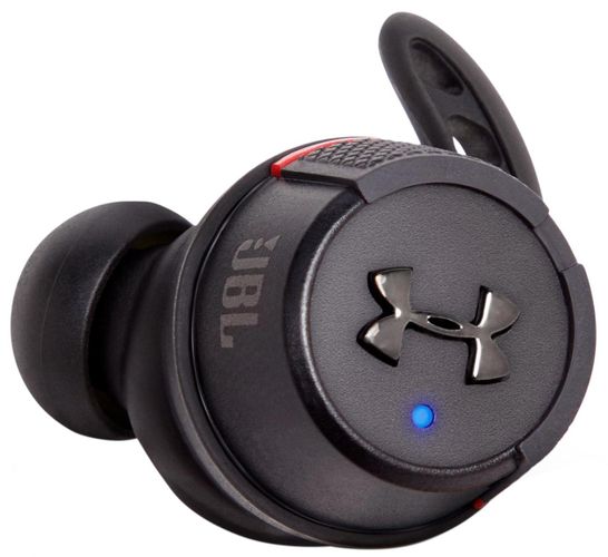 JBL Under Armour True Wireless Flash Беспроводные наушники Bluetooth 4.2 IPX7 Диапазон 20-22000 Гц, Black, в Узбекистане