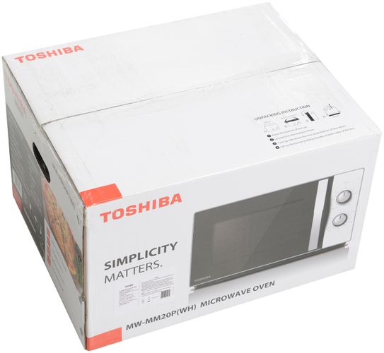 Микроволновая печь (СВЧ) Toshiba MW-MM-20P(WH)-P White, O'zbekistonda