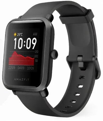 Smart-soat Amazfit Bip S, qora