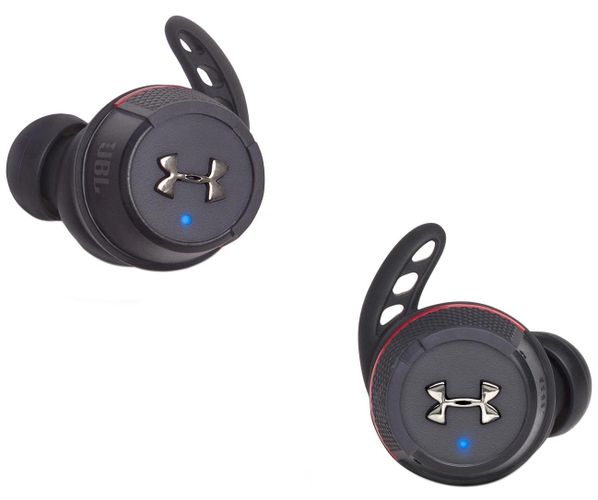 JBL Under Armour True Wireless Flash Беспроводные наушники Bluetooth 4.2 IPX7 Диапазон 20-22000 Гц, Black