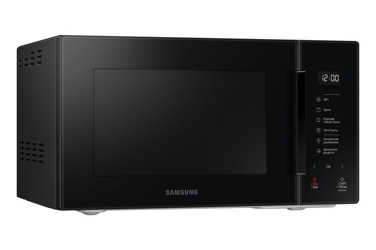 Микроволновая печь Samsung MG23T5018AK/BW, фото