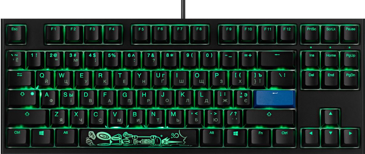 Механическая клавиатура Ducky Mecha One 2 TKL,  DKON1787ST-BURALAZT1, купить недорого