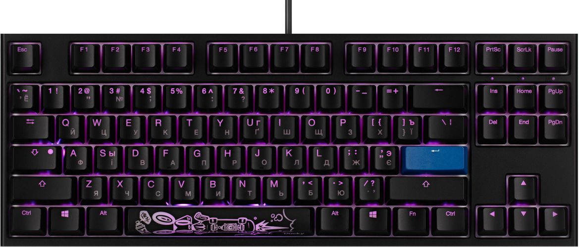 Механическая клавиатура Ducky Mecha One 2 TKL,  DKON1787ST-CURALAZT1