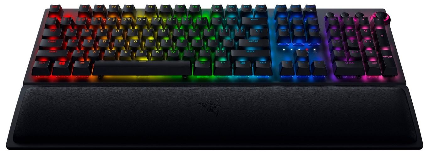 O'yin klaviaturasi Razer BlackWidow V3 Pro Green Switch, foto