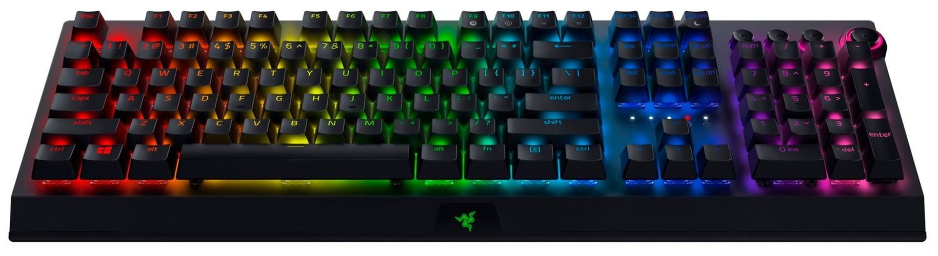 O'yin klaviaturasi Razer BlackWidow V3 Pro Green Switch, O'zbekistonda