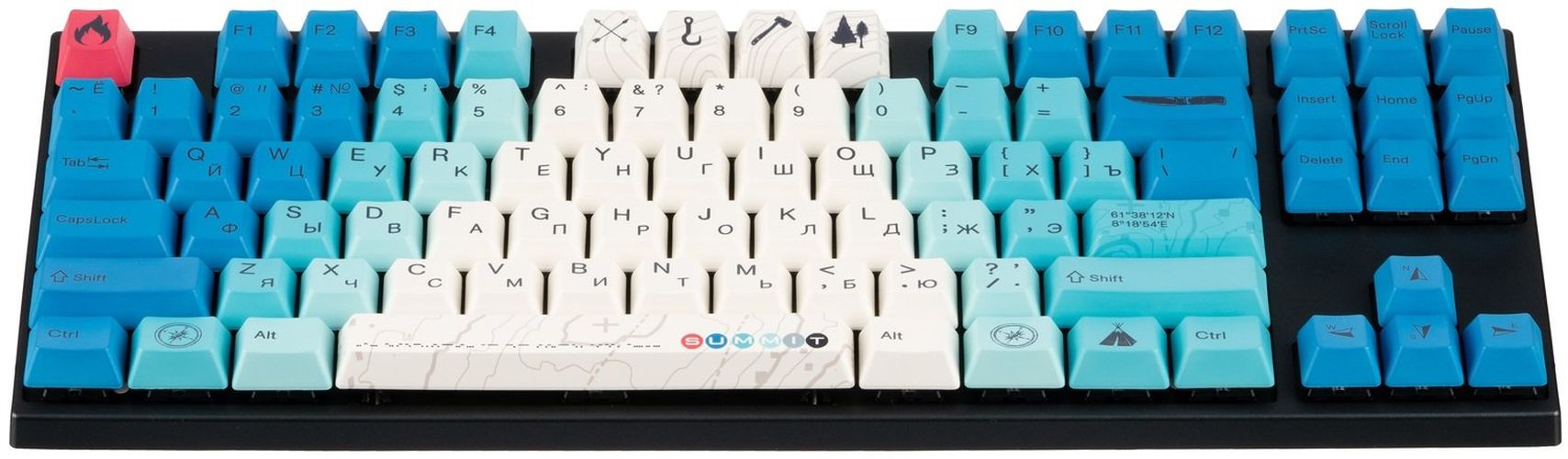 O'yin klaviaturasi Varmilo VA87M Summit R2 Cherry MX Blue, в Узбекистане