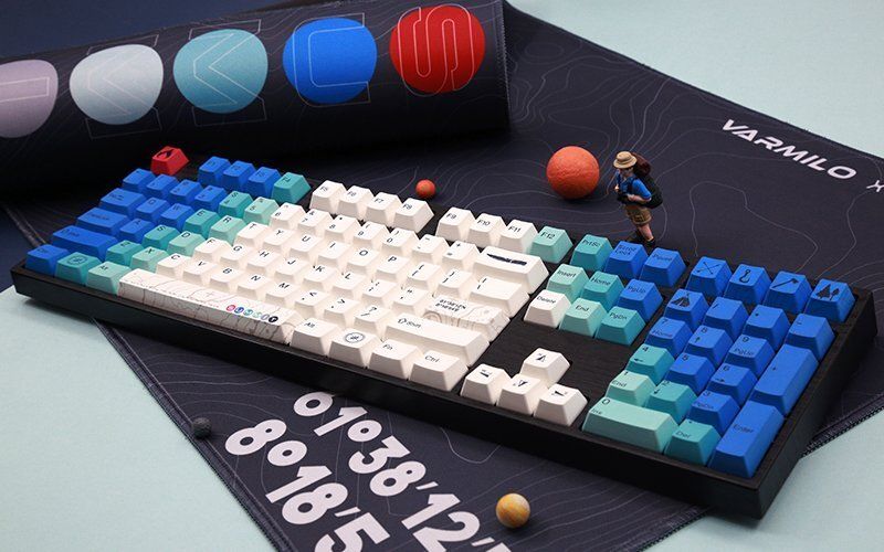 Oʻyin klaviaturasi Varmilo VA108M Summit R2 Cherry MX Blue, фото