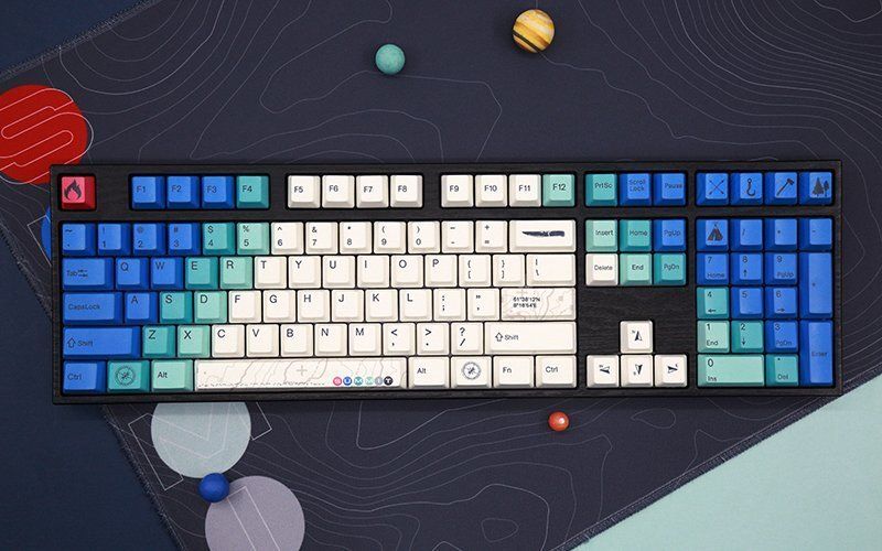 Oʻyin klaviaturasi Varmilo VA108M Summit R2 Cherry MX Blue, в Узбекистане