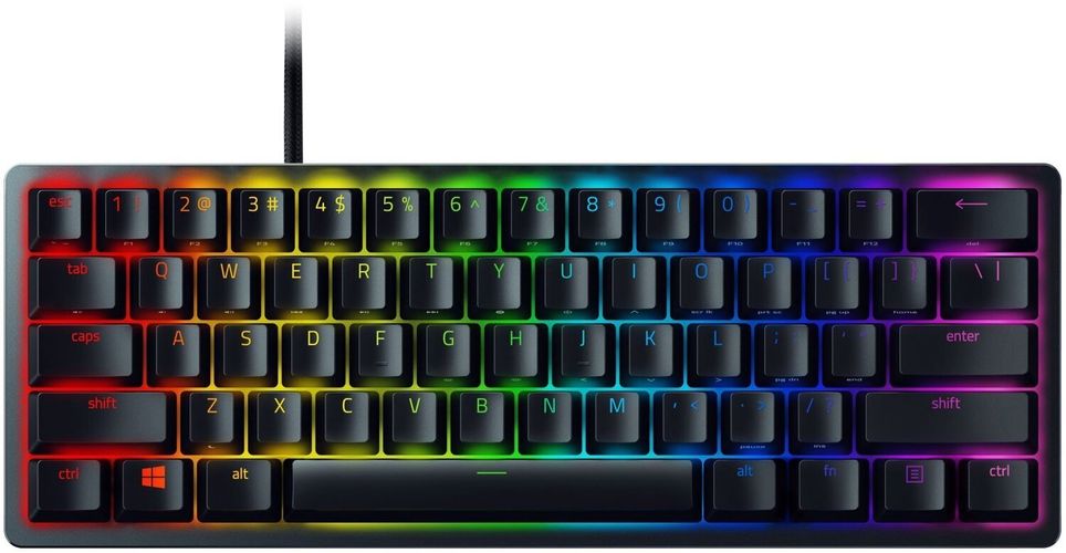 Razer Huntsman mini Purple Switch US Layout o'yin klaviaturasi