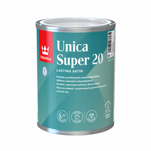 UNICA SUPER 20 EP лак п/мат., 2.7 л
