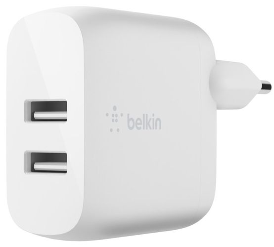 Tarmoq zaryadchigi Belkin Home Charger (24W) DUAL USB 2.4A